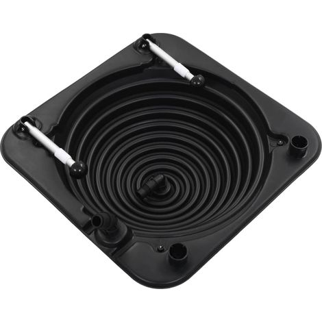 INLIFE Chauffage solaire de piscine 75x75x36 cm HDPE Aluminium (1/5)
