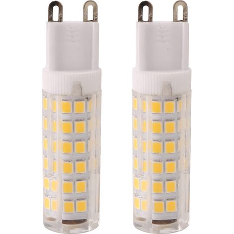 2er-Pack G9-LED-Lampen – 7 W / 550 lm, entspricht 60 W Halogenlampe, warmweiß (3000 K), 360° Abstrahlwinkel (1/5)