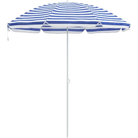 vidaXL Sombrilla de jardín 263 x 263 x 272 cm Poliéster 170T (1/2)