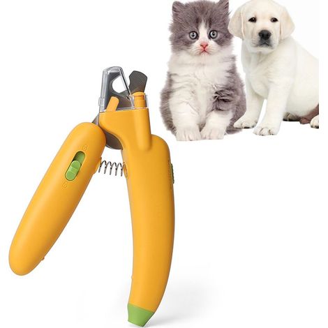 Coupe Ongles - LED - Professionnel - Pour Chats et Chiens - Acier Inoxydable