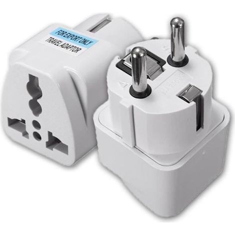 AVANC Prise Adaptateur Electrique Universelle UK US EU AU Vers EU Voyage Convertisseur 250V 10A (1/4)