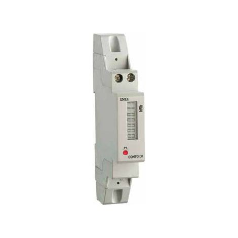 Contatore di energia attiva monofase 5(32)A 230V con display per guida DIN CONTO D1 IME CE11165A0 (1/2)