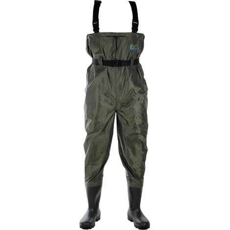 SIR SAFETY SYSTEM Safety Pu Bottes de sécurité S5 imperméables vert Taille 45