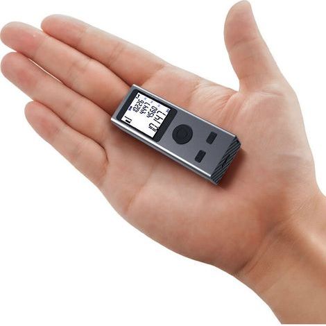 Telémetro láser inteligente, 30 m, mini telémetro láser digital recargable por USB (1/5)