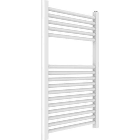 Termoarredo Scaldasalviette in Acciaio Ideal Clima Slim Bianco 750x500 - 580850