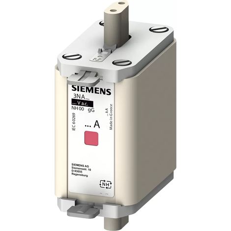Siemens NH-Sicherungseinsatz, NH00, In: 160 A, gG, Un AC: 500 V, Un DC: 250 V 3NA6836 (1/2)