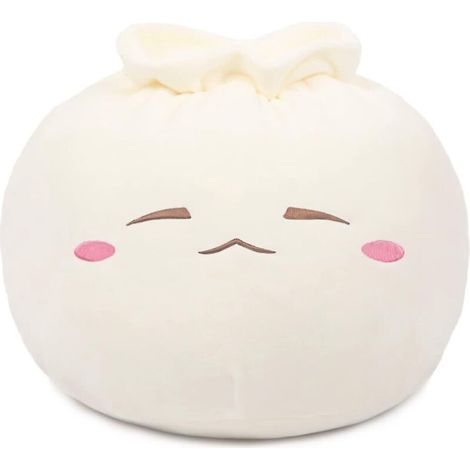 Coussin en peluche amusant en forme de nourriture, peluche décompressante en forme de ravioli, coussin mignon en forme de pain grillé, coussin de soulagement pour les mains (1/5)
