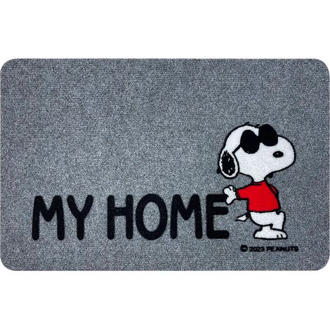 Peanuts Zerbino Ingresso Snoopy Originale Rettangolare 40 x 60 Cm Tappeto Ingresso Asciugapassi Tappetino Antiscivolo Interno Estero Originale Idea Regalo MyHome (1/5)