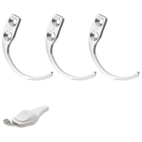 3 Pièces Detacher Antivol Crochet Détacheur,antivol vetement pour securite magnetique et aimant,Outil EAS Détacheur Vêtements Chaussures Tag Pins Hard Tags detacheur antivol - (1/5)