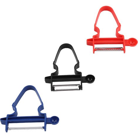 Ensemble de 3 couteaux magiques pour raboter, éplucher et trancher, idéal pour un usage domestique, petit et raffiné. (1/5)