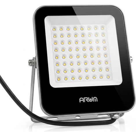 Projecteur LED 50W Sirah – 5700 lumens, IP65, blanc neutre Température de Couleur: Blanc neutre 4000K (1/4)