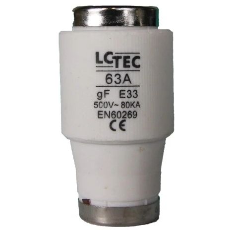 Fusible rápido 63A gF E33 (1/2)