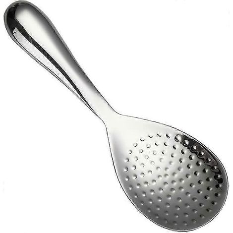Cuillère à riz en acier inoxydable, spatule à riz antiadhésive, ustensile de cuisine pour les fêtes, les dîners, la cuisine et les restaurants. Taille S (1/5)