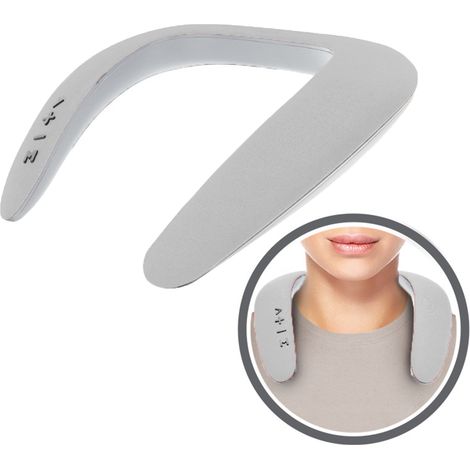 Enceinte Bluetooth portable tour de cou, enceinte corporelle personnelle sans fil et légère pour une utilisation en extérieur, musique privée pour le vélo, la randonnée et les appels mains libres.