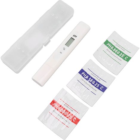 Testeur de pH HD à Sonde Haute Sensibilité avec Protection Liquide et Affichage LCD – 300mAh – Style Stylo – Précision 0.01 – Inclus Papiers Test et Boîte de Stockage (1/5)