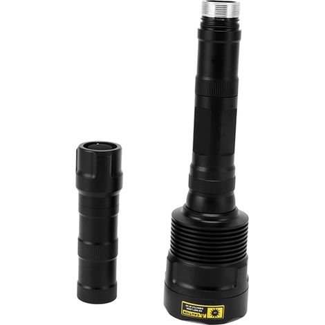 Lampe torche UV 365 nm haute puissance avec filtre noir, lampe ultraviolette portable pour la détection d'identification (1/5)