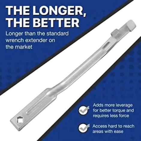 Rallonge Pour Cle Dynamometrique - Bras De Levier Reglable - Usage Domestique Et Professionnel - 1 Piece (1/5)