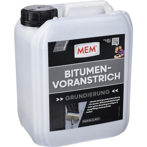MEM Bitumen-Voranstrich, 5 Ltr