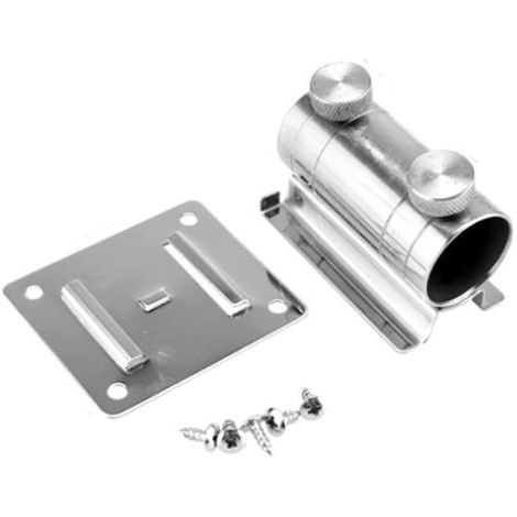 Sonnenschirmhalterung für Balkongeländer, Edelstahl-Schirmklemme, Schirmhalterung für Angelbox, Edelstahl-Sonnenschirmhalterung für Balkon, Sonnenschirmhalterung für Angelbalkon