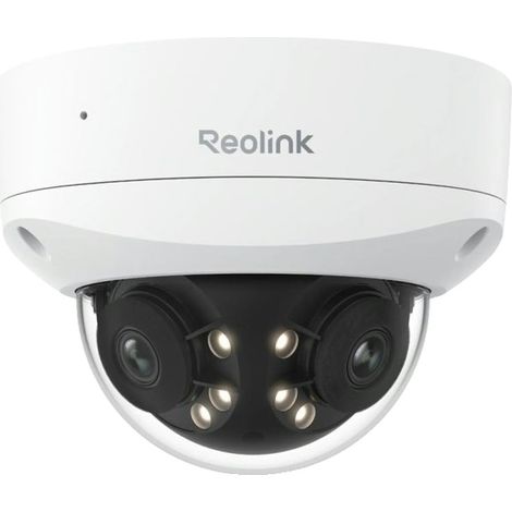 REOLINK DUO Series P757 16MP Dual-Lens PoE Outdoor Security Dome Camera IP67 IK10 (1/2)