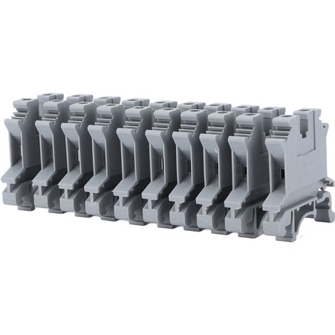 100-teiliger Schraubklemmenblock für DIN-Schiene, gecrimpte elektrische Klemmen 690 V 32 A, Typ UK-2.5B