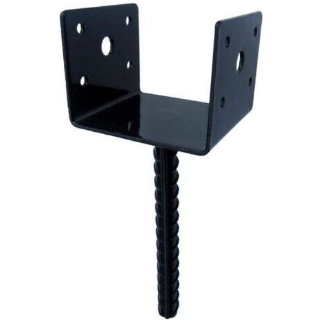 Piece – U-shaped post anchor with ribbed reinforced concrete anchor--DTEKGAZ