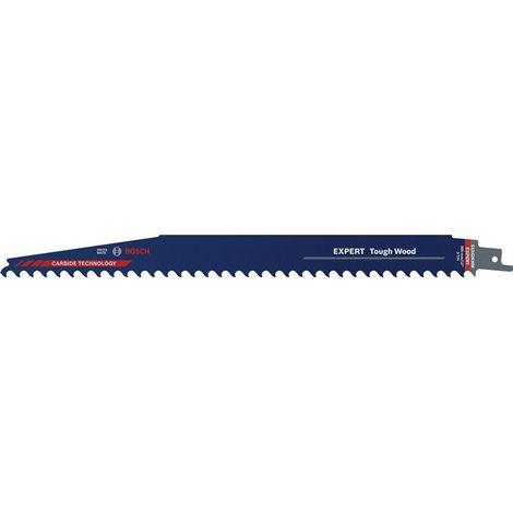 Lame de scie sabre Expert Tough Wood L.300mm B.25mm TPI 3 8.5mm 1 Unités