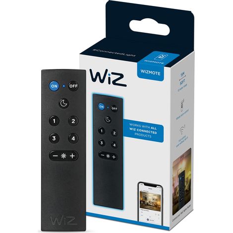 Télécommande Wiz WiZmote contrôle lumière noire 15 mètres (1/7)