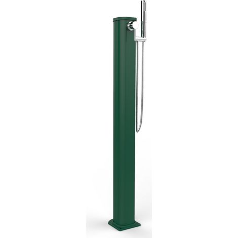Doccia Solare da Esterno Giardino 20L Miscelatore e Doccetta Mobile Arkema Jolly Go Verde (1/4)