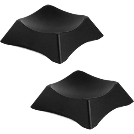 Lot de 2 supports de ballon, présentoir, bases de chaise de sport, support de présentation de ballons de football, stabilité pour basket-ball, football, volley-ball, cristal (1/5)