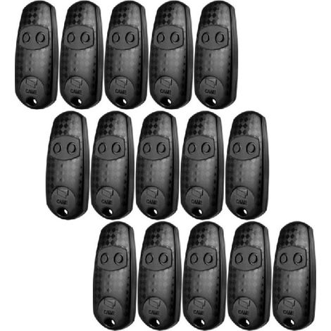 Pack de 15 Télécommande 433 Mhz 2 canaux – Compatible avec motorisations CAME – Fonction auto-apprentissage – Portée jusqu'à 159 mètres