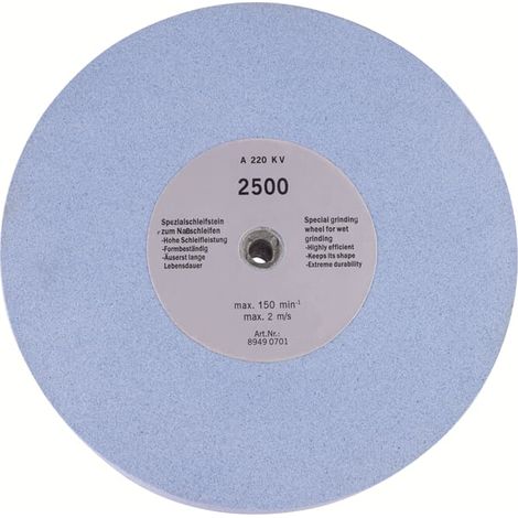 ERSATZ-ZUBEHÖR NASS-SCHLEIFSTEIN Ø 250 x 50 K220 FÜR SCHEPPACH TIGER 2500