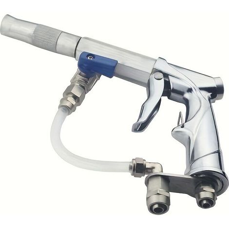 Pistolet à Haute Pression Double Usage Eau & Air – Compatible Compresseur et Robinet, Pulvérisateur Polyvalent pour Nettoyage et Soufflage (1/4)