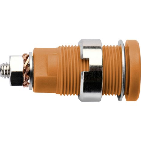Schützinger DI SEB 6445 Ni / OR Sicherheits-Einbaubuchse   Orange 1 St.