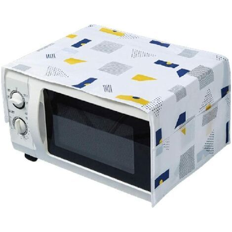 Housse Anti-poussière Four Micro-ondes Multifonctions Protection Cuisine Poche Motifs Géométriques