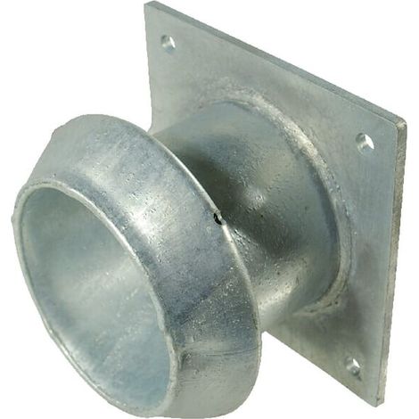 Racor macho 6" + brida cuadrada 8" Corto UNIVERSAL 6100830Z
