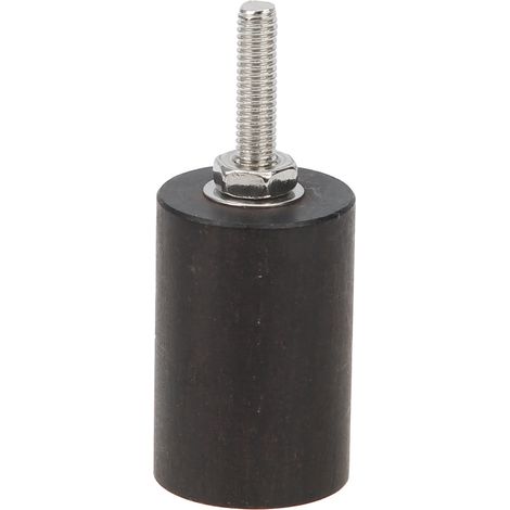 Tête de polissage électrique en bois de santal haute dureté, outil de polissage des bords pour le travail du cuir (brosseuse n° 5) (1/5)