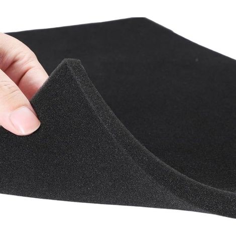 pour mousse Filtrante Découpable pour Scooter pour quad pour(457x380x15mm) 65- pour ppi pour haute densité, pour capture pour poussière fine, lavable et réutilisable, pour moteurs 2T et 4T (1/5)
