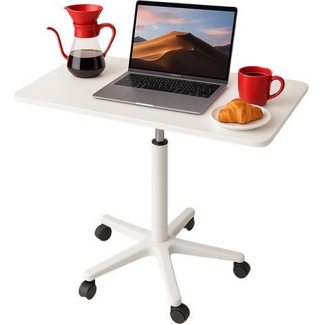 Mozos SPM4-WH Mobiler Laptoptisch mit verstellbarer Höhe (1/5)