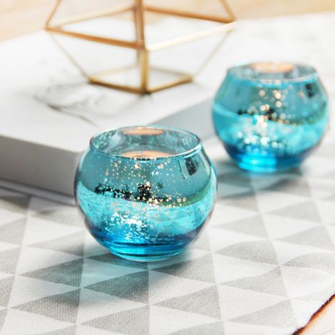 Bougeoir en verre pour création DIY, photophore transparent, support bougie artisanale, lot idéal pour décoration maison. (1/5)