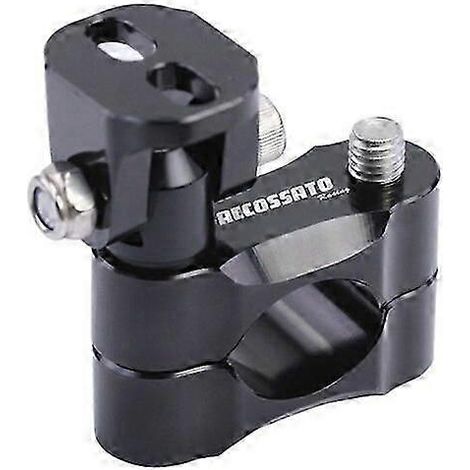 Support universel pour phares de moto, fixation CNC pour phares antibrouillard latéraux, support de fixation, accessoires moto R2lc (Noir-S) (1/5)