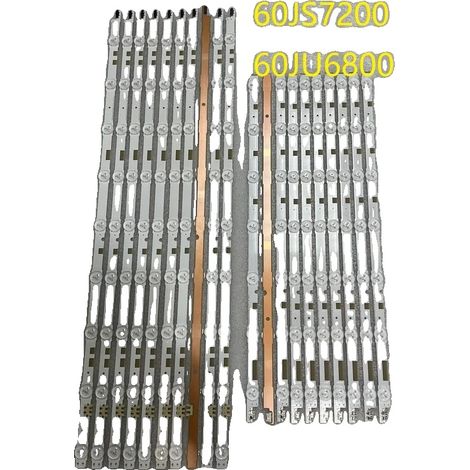 LED-Hintergrundbeleuchtung, Länge 1260mm, Spannung 3V, Material Kupfer, Konfiguration 10R+10L, Kompatibilität für UA60JS7200R (1/5)
