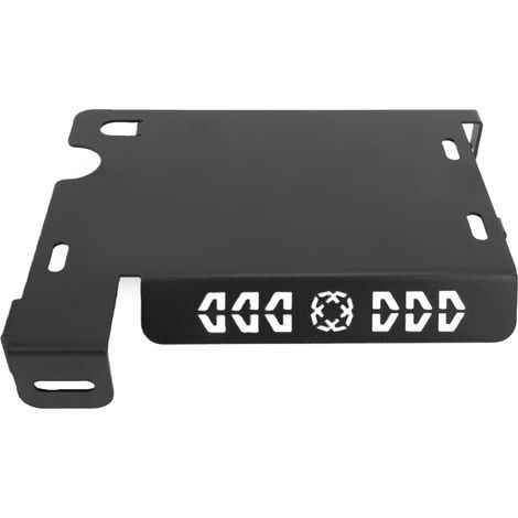 Protection de Moteur de Plaque de Protection, Inférieure de de Châssis, de Châssis de Moteur Inférieure Noire avec Ventilation Multi-Trous (1/5)