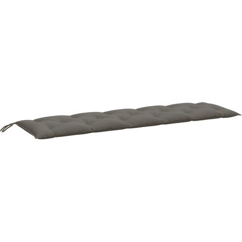 Maison Exclusive - Gartenbank-Auflage Melange Dunkelgrau 180x50x7