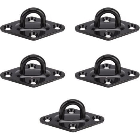 Lot de 5 Œillets Acier Inoxydable Épais 8mm – Lustres Ventilateurs Plafond Sacs Lestage Balançoires Suspendues (1/5)