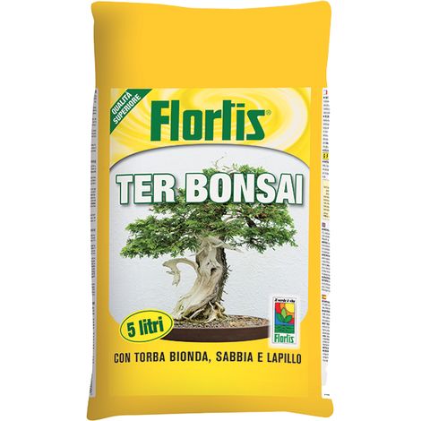 Sustrato para bonsáis 5 litros Flortis