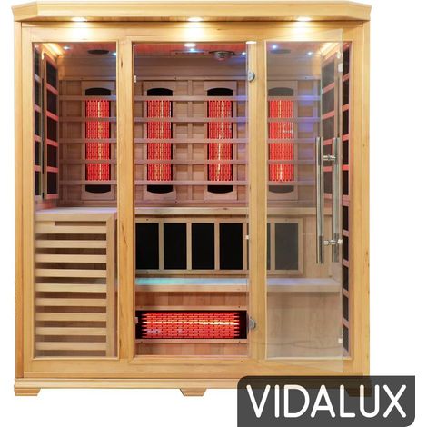 4-5 Person Solara Full Spectrum Bench Sauna SMT-HFP4503