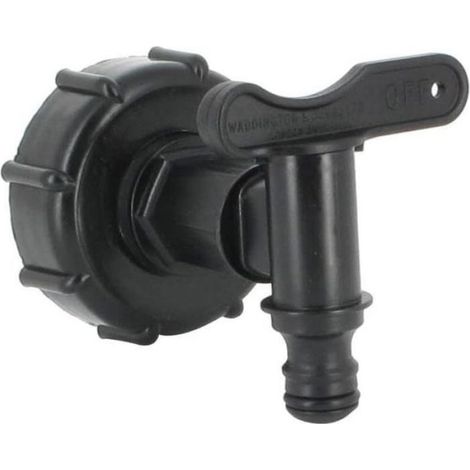Raccord S60X6 - Robinet PEHD pour cuve Eau 1000 LRobinet (1/4)