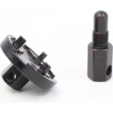 Piston Stop Tronçonneuse Embrayage Volant Outil De Retrait Embrayage Expander Démonter Outils pour Husqvarna Stihl Echo 2 Cycle 14mm (1/4)