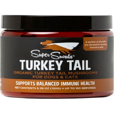 SUPERSNOUTS Turchia coda (coda di tacchino) Protettore immunitario, cani e gatti, barca da 75 GR